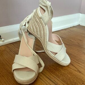 Strappy Summer J. Crew wedges